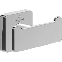 Villeroy & Boch Elements - Striking Doppel-Handtuchhaken, 80 x 44 x 45 mm