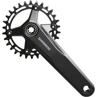 Shimano Ein-Kettenblatt-Kurbelgarnitur FC-MT520 34D