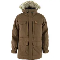 Fjall Raven - Wasserdichte und atmungsaktive Parka - Nuuk Parka M Dark Oak für Herren - Größe S - Braun