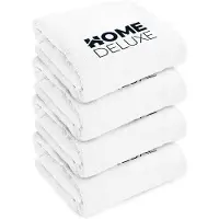 HOME DELUXE - Handtuch 4er Set - 70 x 140 cm, 100% Baumwolle I Badetuch Saunatuch Strandtuch Handtuchset