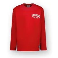 Vingino T-shirt Icon-logo-LS Junge Rot 152