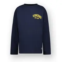 Vingino T-shirt Icon-logo-LS Junge Blau 164