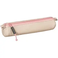 Brunnen Schlampermäppchen s'maepp S „jungle vibes“ 20 x 4,5 cm - Weiches Federmäppchen - Beige - Einfarbig - Reißverschluss - 200 mm - 45 mm