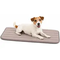 Flamingo hundebett - katzenbett orthopädisch Xana Taupe - geeignet für metallkäf