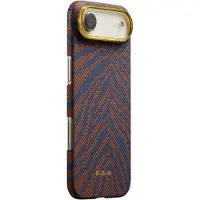 Pitaka Edge Case Breath of Veins, Burning Orange - iPhone Air