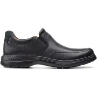 Clarks Un Brawley Step - Schwarz Glattleder