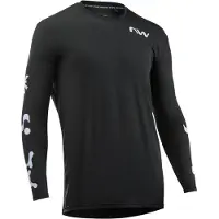 Northwave - Xtrail Jersey Long Sleeve - Radtrikot Gr M schwarz