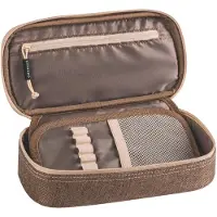 Brunnen Schlampermäppchen s'maepp XL braun 22.0 x 11.0 cm