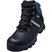 Uvex 2 construction Sicherheitsschuh Stiefel S3, schwarz/blau schwarz/blau 49 - 6512249 - schwarz/blau