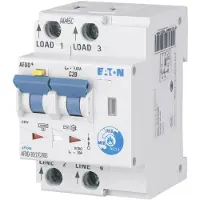 Eaton 187219 Brandschutzschalter, 2p, B, 20 A, 30 mA, Typ A AFDD-20/2/B/003-A