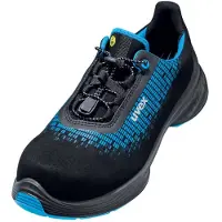 Uvex 1 G2 Sicherheitsschuh Halbschuhe S2, blau/schwarz blau/schwarz 36