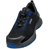 Uvex 1 x-craft Sicherheitsschuh Halbschuhe S1, schwarz/blau schwarz/blau 47 - 6813847 - schwarz/blau