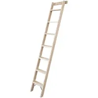 Iller-Leiter Iller Holz-Stufen-Anlegeleiter ERGO 6 Stufen