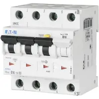 Eaton 170955 FI/LS Kombination, 10 A, 300 mA, LS-Charakteristik: C, 3p+N, FI-Charakteristik: A FRBM6-C10/3N/03-A