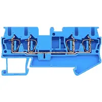 Siemens 8WH2004-0AF01 Durchgangsklemme mit Zugfederanschluss, 4 Anschlussstellen 8WH20040AF01 - 50 Stück