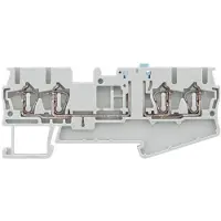 Siemens 8WH2004-6CF00 Messertrennklemme mit Zugfederanschluss, 4 Anschlussstellen 8WH20046CF00 - 50 Stück