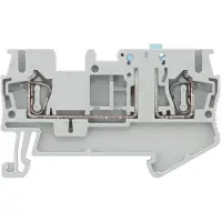 Siemens 8WH2000-6CF00 Messertrennklemme mit Zugfederanschluss, Querschnitt: 0,08-2,5mm2, Breite: 5,2mm 8WH20006CF00 - 50 Stück