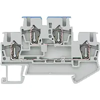 Siemens 8WH2020-4CF00 Doppelstockklemme mit Zugfederanschluss, oben N unten L 8WH20204CF00 - 50 Stück