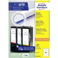 Avery-Zweckform Ordner-Etiketten, ultragrip, 400 Stück