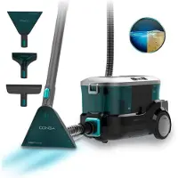 Cecotec Conga CarpetClean 10000 EasyHome, 800 W, Zylinder-Vakuum, Trocken&Nass, Beutellos, 3 l, HEPA
