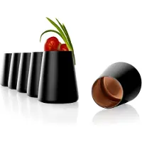 Stölzle Glas STÖLZLE "Becher Power 380 ml 6er Set", bunt (schwarz, bronze), Glas, Trinkgefäße, Glas