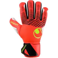 Uhlsport Fangmaschine Supersoft Hn - fluo rot/weiß/fluo gelb, Größe:6.5