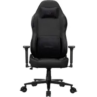 Ultradesk Gamingstuhl OVERLORD, 150 kg, Oxford-Stoff, schwarz