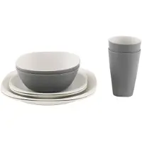 Outwell Gala, 2 Person(en), Grau, Sand, 24 cm, 19,5 cm, 856 g, 8 Stück(e)