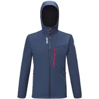 Millet Herren-Softshell-Jacke, winddicht und atmungsaktiv, bequem, Stretch, SENECA SHIELD HOODIE