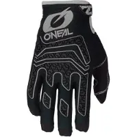 O'Neal Sniper Elite Schwarz Grau Motocross Handschuhe Größe L