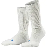 Falke Socken "Walkie Ergo", Damen, Gr. 46-48, weiß (woolweiß (2060)), Obermaterial: 63% Schurwolle WV. 35% Polyamid PA. 2% Elasthan EL., Socken Socken