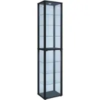 VCM Sammel Stand Vitrine Holz Glas Kavis XL