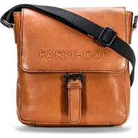Farmhood Memphis Umhängetasche Leder 22 cm