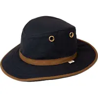 Tilley Hut The Outback TWC7 Herren Navy British Tan-Maat 62