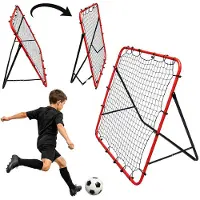 Kik Fußballtor für Kinder, Rebound-Trainingsgerät, 125x125 cm