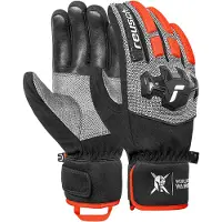 Reusch Worldcup Warrior R-tex XT black / silver / fluo red (7588) 9