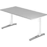 Hjh OFFICE PRO XTRA XB 16 WC - Grau 160 x 80 höhenverstellbar