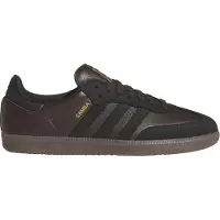 Adidas - Skateschuhe &ndash; Herren &ndash; Samba ADV - Samba ADV Dark Brown/Core Black/Gum6 für Herren - Größe 43 1/3 - Braun