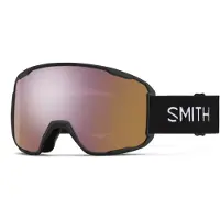 Smith - Skibrille/Snowboardbrille - Preview Black / Chromapop Everyday Rose Gold Mirror - schwarz