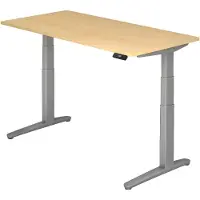 Hjh OFFICE PRO XBHM 16 SS - Ahorn 160 x 80 elektrisch höhenverstellbar