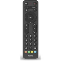 Hama 00221056, TV, IR Wireless, Drucktasten, Schwarz