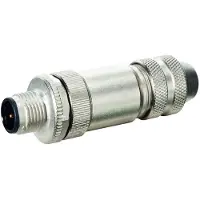 Murr Elektronik M12 St. ger. B-cod. geschirmt selbst. Schraubkl. 5-pol. max.0.75mm² 6-8mm PROFIBUS