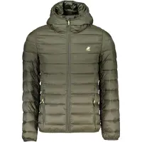 U.S. GRAND Herrenjacke Grün - Kapuze, Taschen & Reißverschluss - 100g Leicht