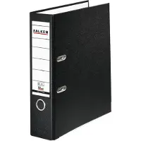 Falken PP-Color Ordner, DIN A4, Rückenbreite 80 mm, 20 Stück, schwarz