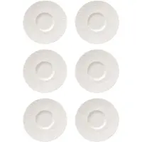 Villeroy & Boch Untertasse Manufacture Rock Weiß (6-teilig)