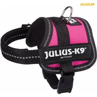 Julius-K9 Powergeschirr fuchsia, Größe: 2XS/Baby 2