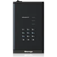 ISTORAGE diskAshur PRO3 HDD 256-bit 4TB FIPS 140-3 Level 3, 4 TB, 3.2 Gen 1 (3.1 Gen 1), Schwarz