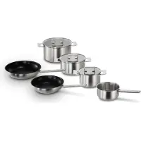 Bosch HEZ9SE060 Kochgeschirrset 6-teilig Edelstahl Antihafteigenschaft