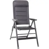 Brunner - Skye 3D - Campingstuhl Gr 47 x 41 x H47/122 cm grau