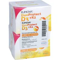 Eunova DuoProtect D3+K2 1000 I.e./80 µg Kaps.Kombi 2x90 St Kapseln